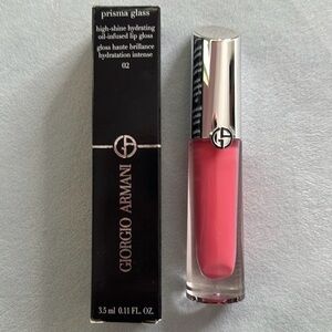 🎨 ARMANI BEAUTY | PRISMA GLASS HYDRATING LIP GLOSS WITH SQUALANE